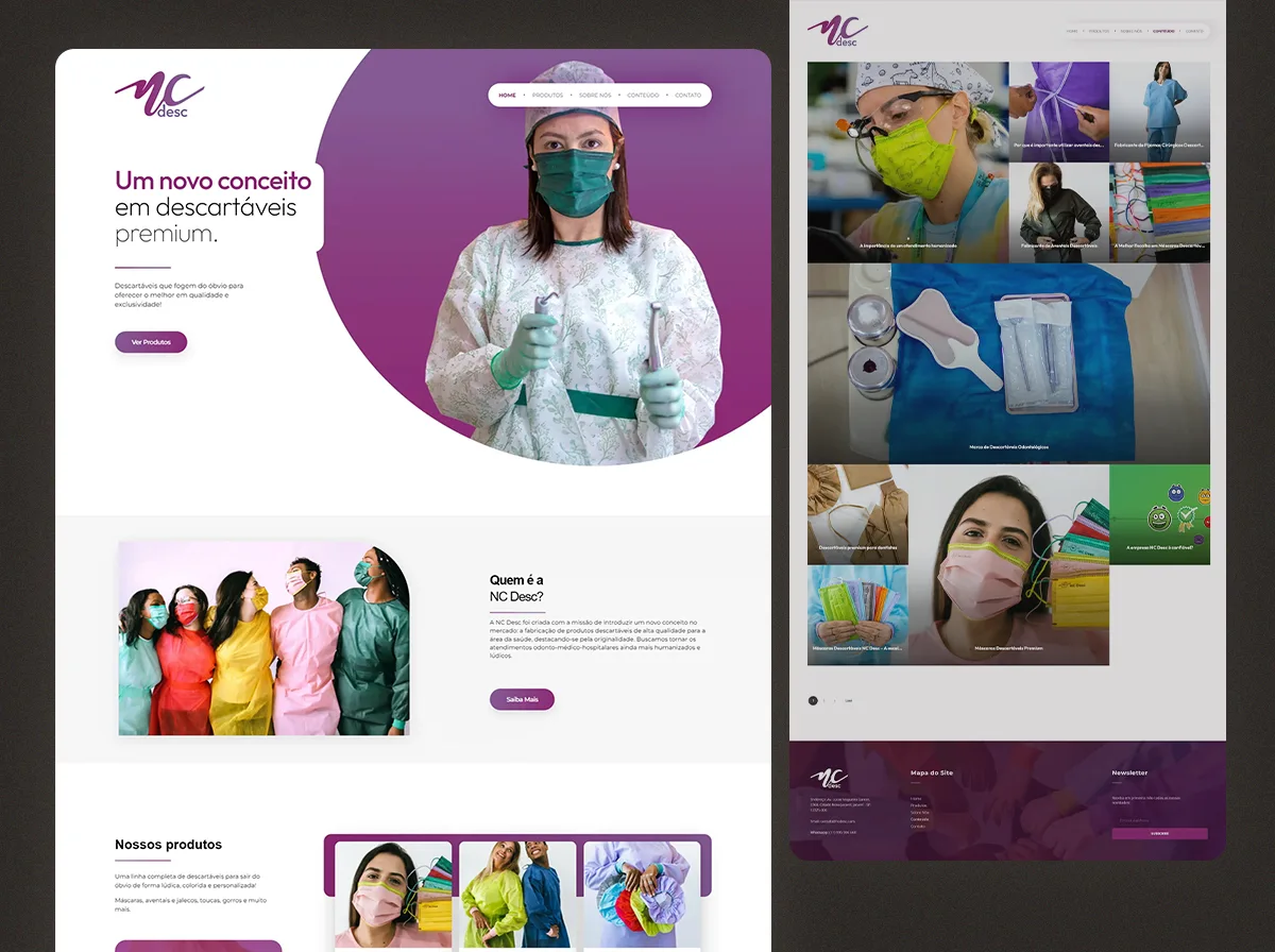 NC Desc — Site institucional